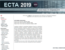 Tablet Screenshot of ecta.ijcci.org